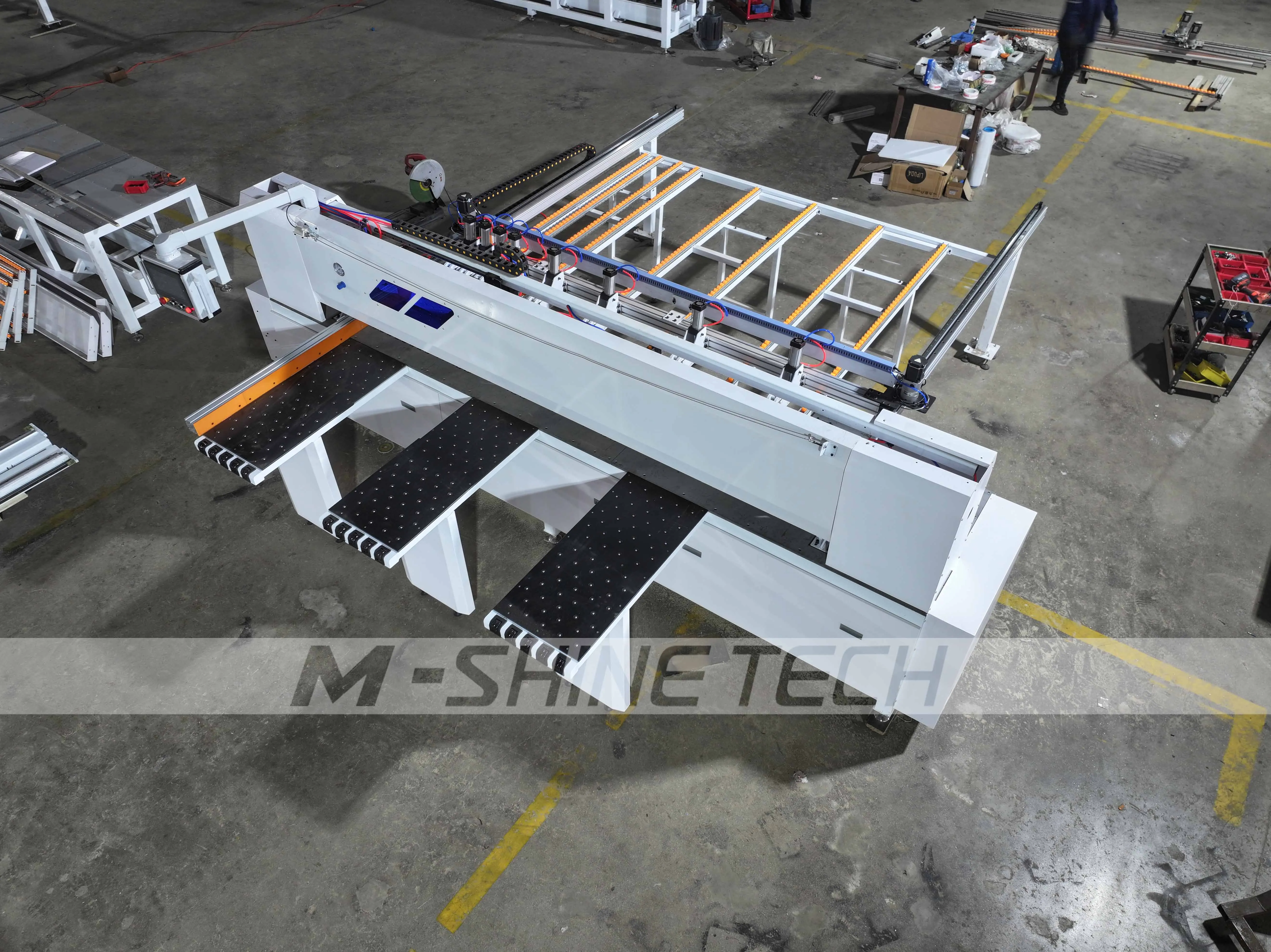 High Precision 490S CNC Electronic Panel Saw Cutting Machine for Wood ...
