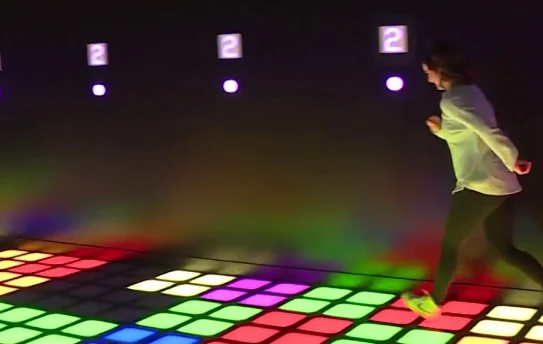 LED Brick Lights with Button-Activated Games & Keyword-Initiated Level ...