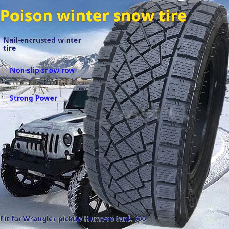 Nail-embedded Winter Snow Tire 33X12.5R18R22 35X12.5 R22R20R 18 325/65R18