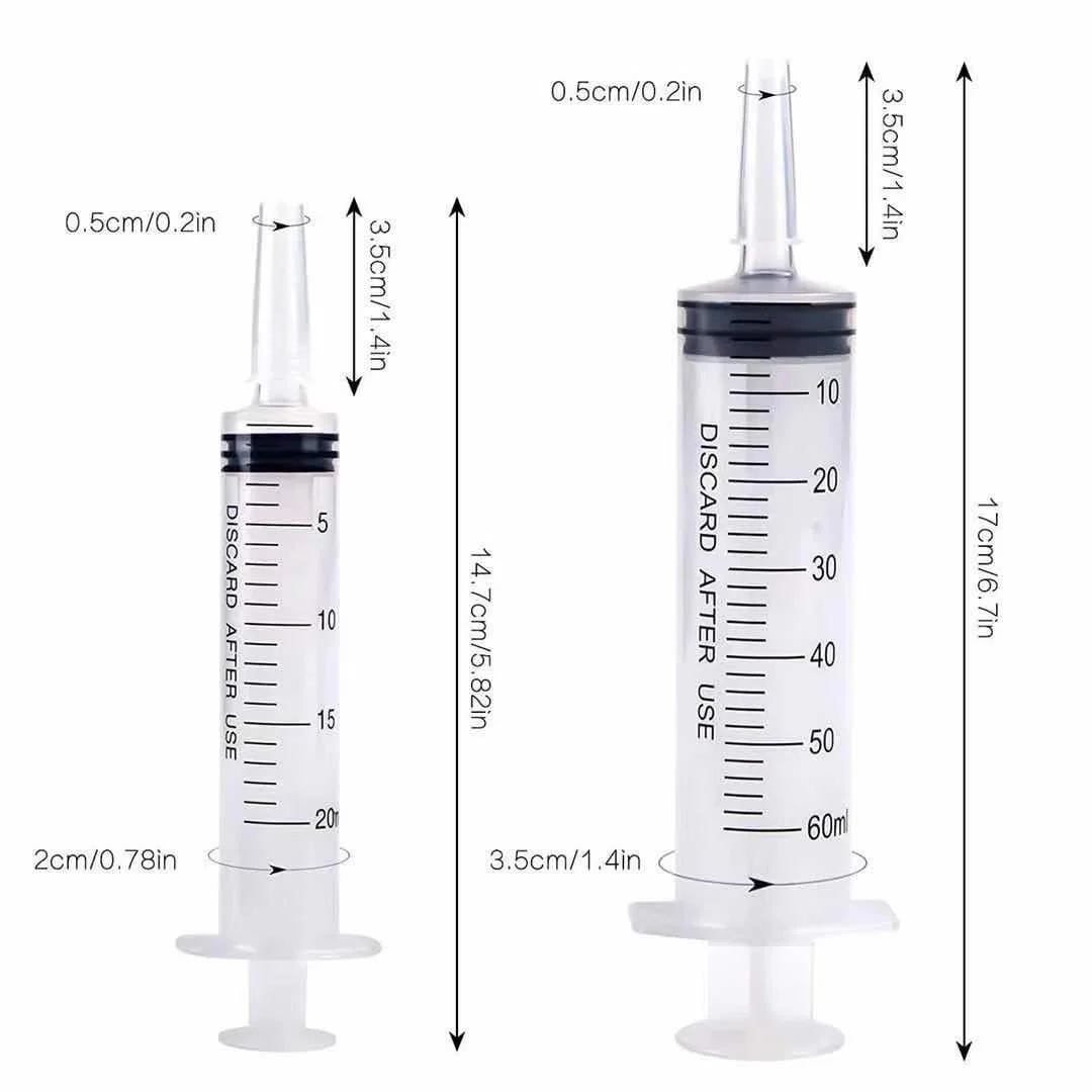 250ml 300ml 500ml big syringe veterinary pets feeding Irrigation syringes manufacture