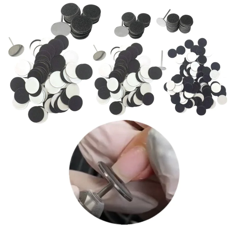 Sand Paper Replacement Pad Disc for Electric Foot File Callus Pedicure Tools Foot File Replacement Pads Foot Grinder Pad