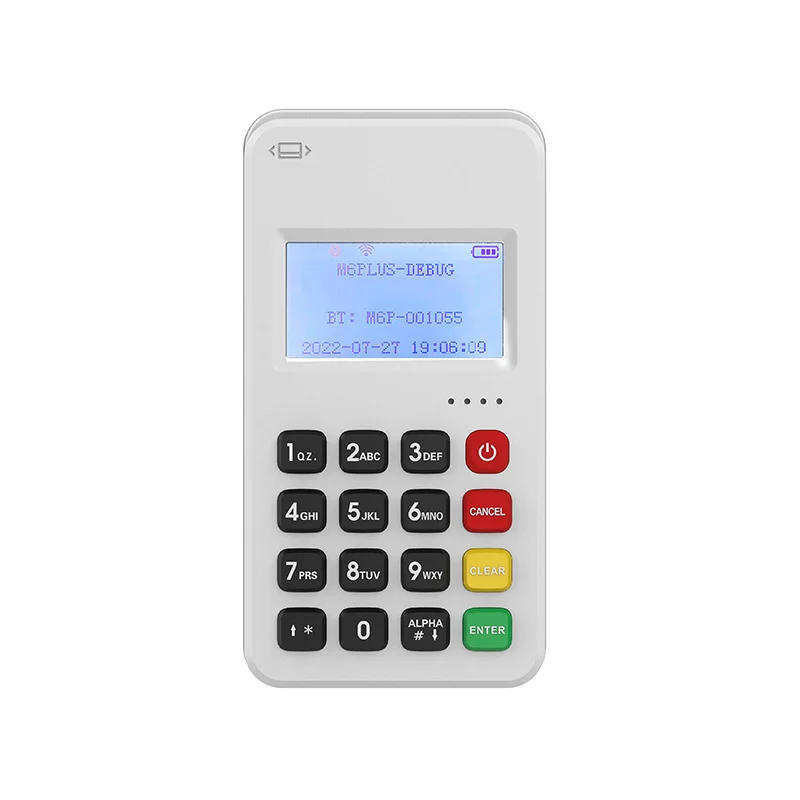 Mini Device Mobile NFC Card Reader Payment System Handheld All in One MPOS M6 PLUS