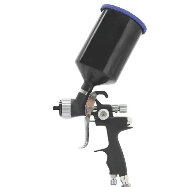 Lackpoint 1.3mm LVLP Spray Gun - Green, For Car Base & Clear Paint, 1320-LVLP-13