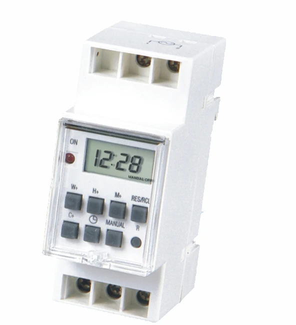 New Arrivals 24 Hours Large LCD Display Weekly Programmable Digital Timer Switch