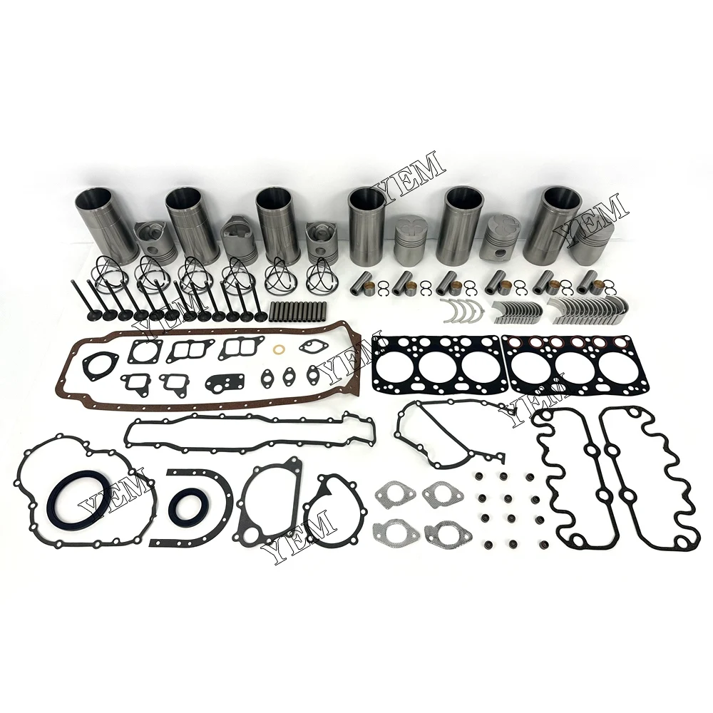 2D Overhaul Kit Cylinder Liner Kit With Gasket Set Bearing for Toyota Engine. 3