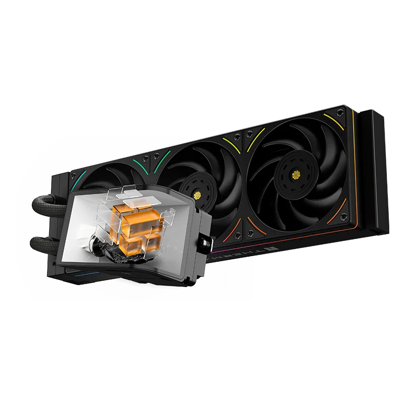 Thermalright WONDER VISION 簡易水冷CPUクーラー 6.67インチL字型ディスプレイ搭載の水冷クーラー「Wonder Vision 360