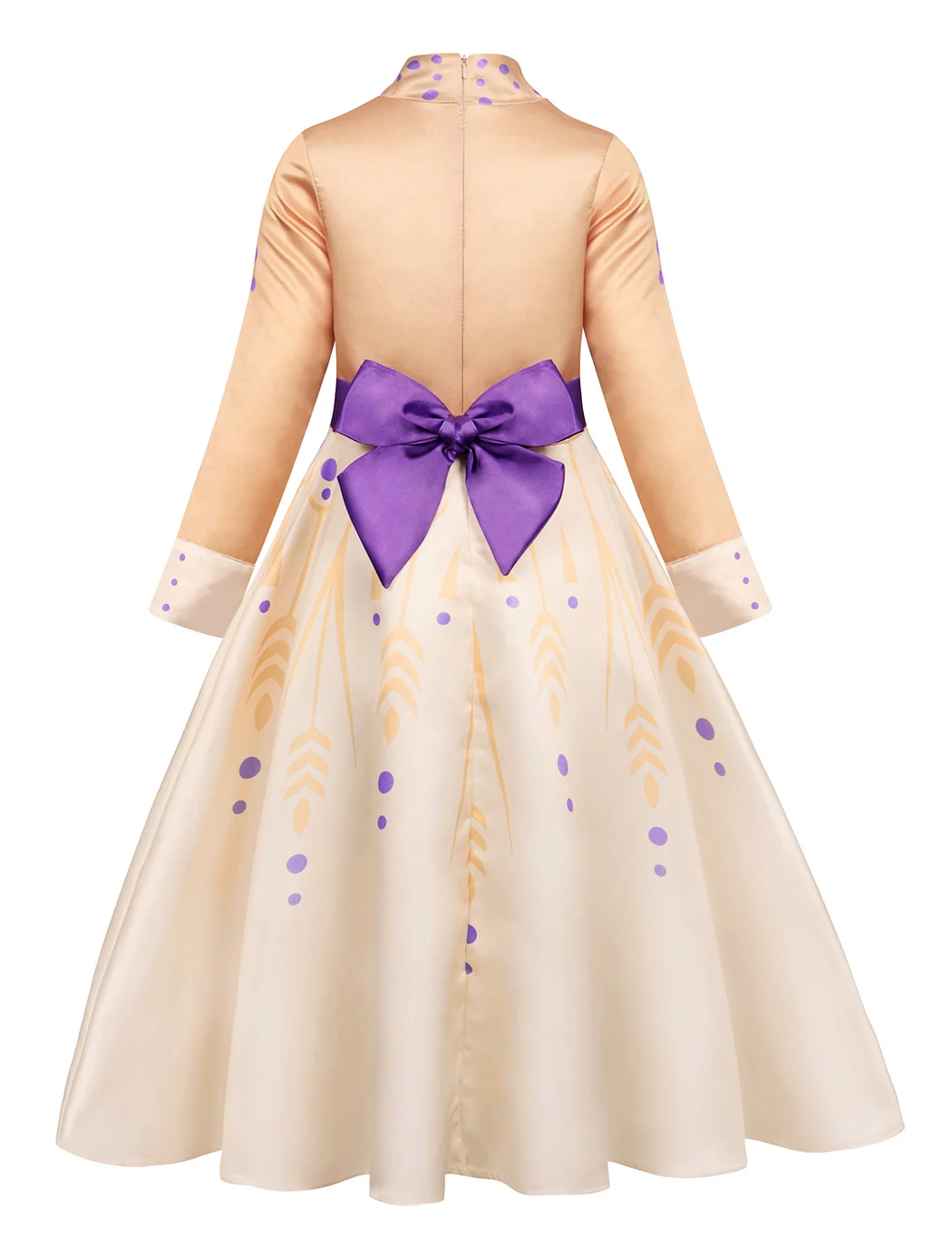 white christmas dresses Girls Anna Costume Dress – Mia Belle Girls main image 1