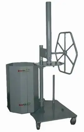 Waste Wheelie Bin Stocked Compactor Garbage Waste Compactor Manual Trash Compactor