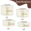 ชุด 6 ชิ้น สูง 7 10 15 20ซม