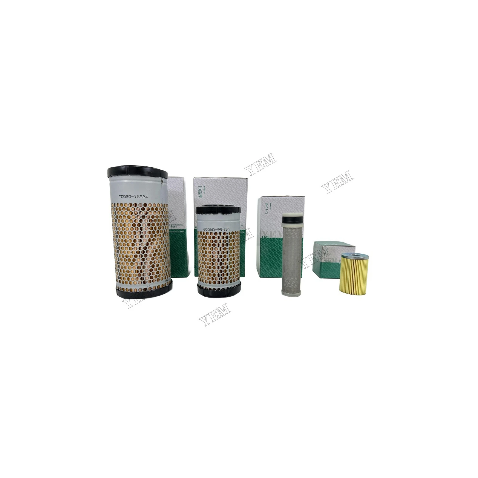 For Doosan DX120 DX140LC DX150 DX220 Air Filter Industrial Machinery Spare Parts
