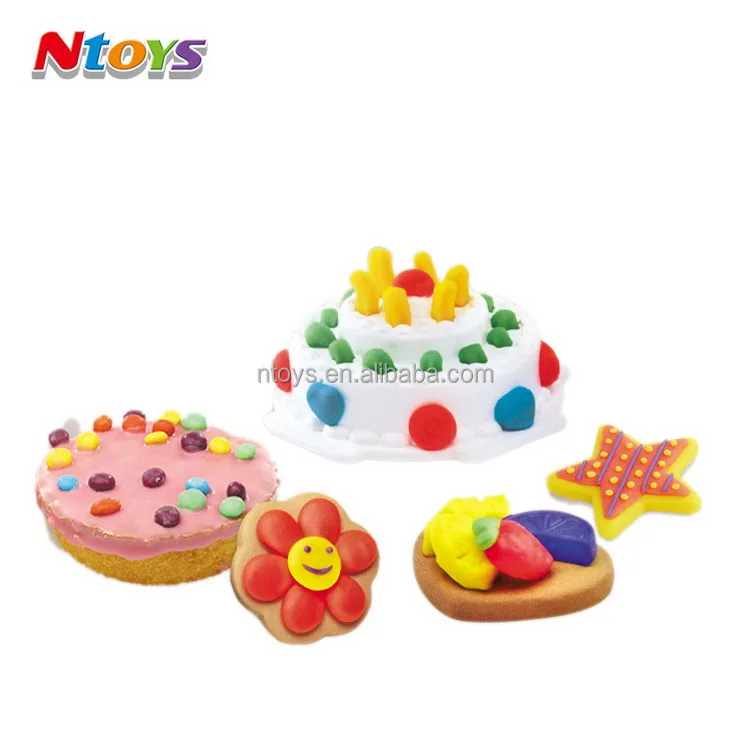 Plasticine Modeling Clay Crafts DIY Kids Microwave Toy Playdough Set