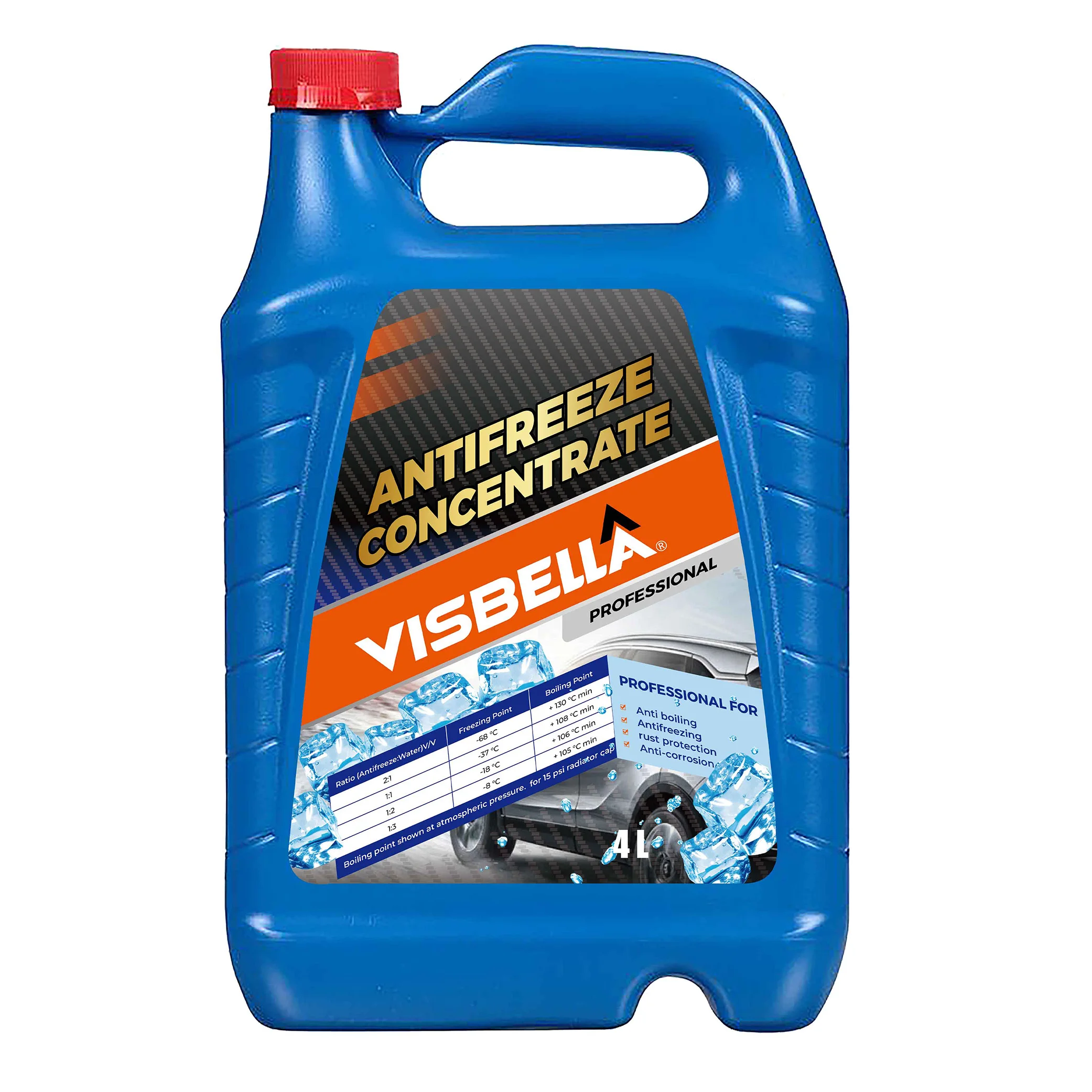 Visbella High Performance and the Best Car Coolant Price Radiator Coolant Antifreeze for Engine