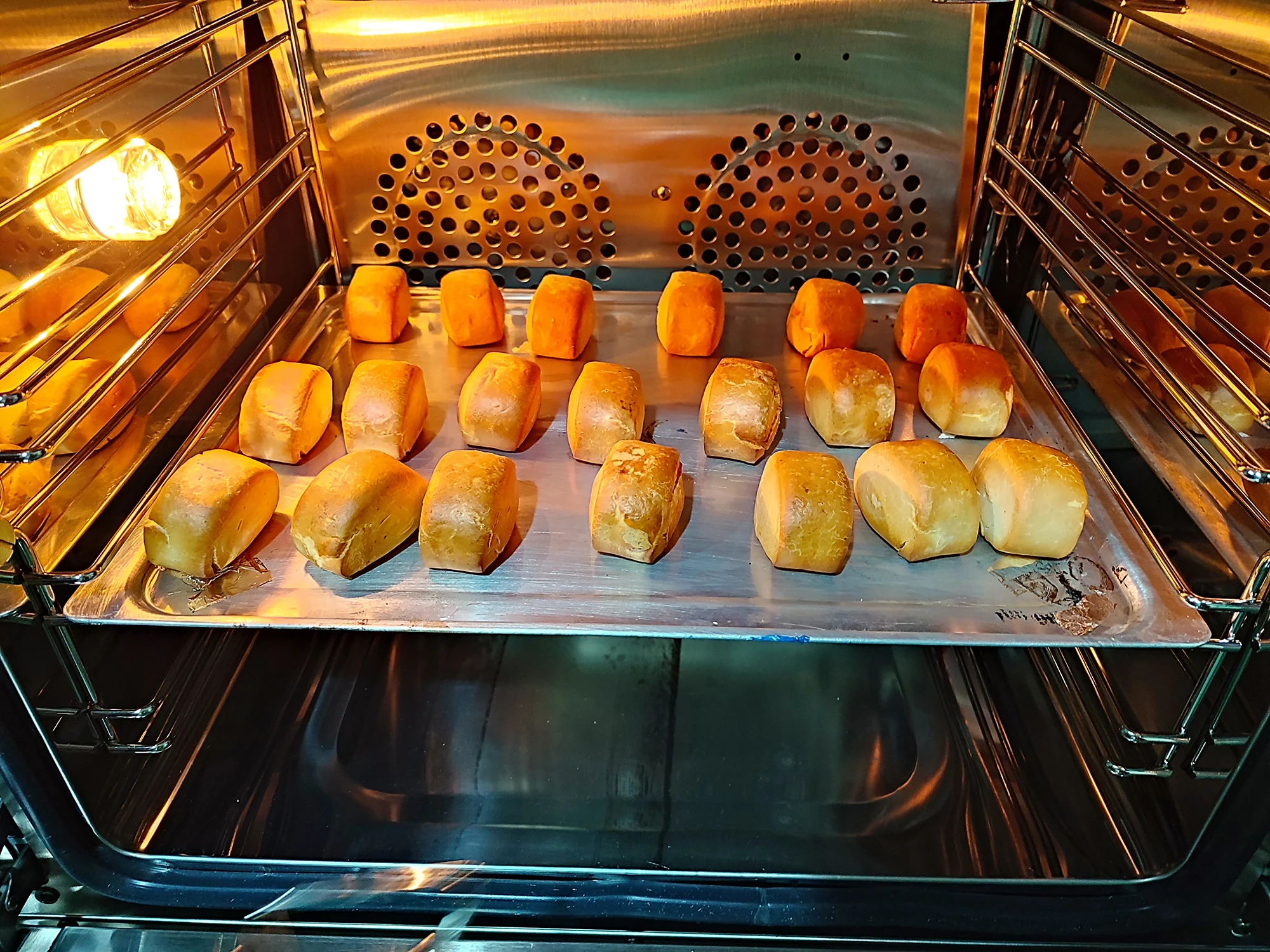 Convection Pven With Spray Function Commercial Oven Full Perspective Hot Air Circulation Electric Oven