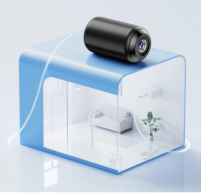 V720 Wireless Monitoring WIFI Indoor Mini Camera 480p Night Vision Smart  Home HD Cat Eye Camera