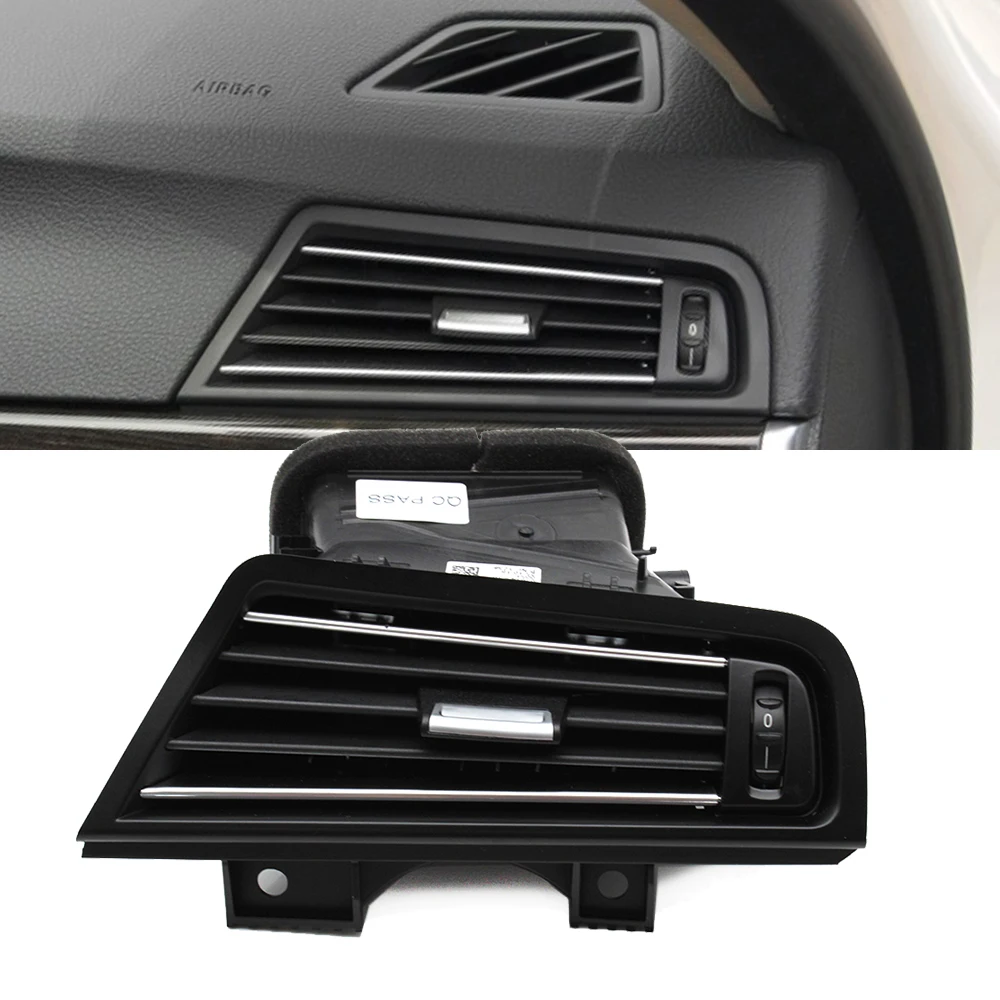Factory Wholesale Central Left Right Rear Fresh Air AC Vent Chromed Grille Outlet Assembly for BMW 5 Series F10 F11 F18