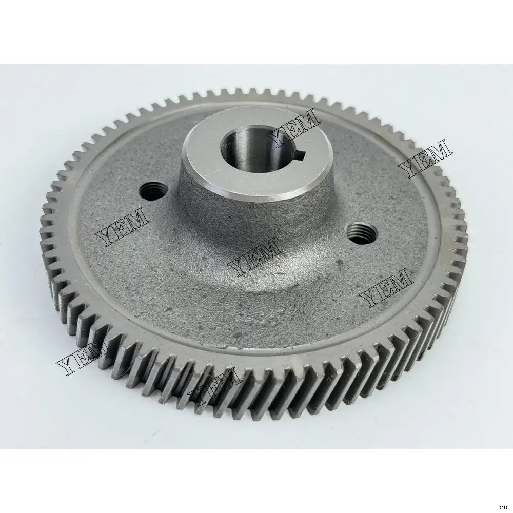 Shaft Idle Gear 1C010-51155 Fit for Kubota V3800 Dump Truck Generator Set Marine Diesel Engine Parts