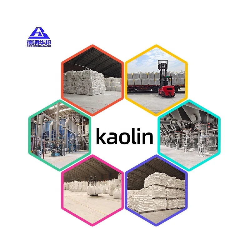 High White Metakaolin Kaolin Powder for Industrial Use Calcined Ceramic Rubber Glaze Directly Supplied by Manufacturers