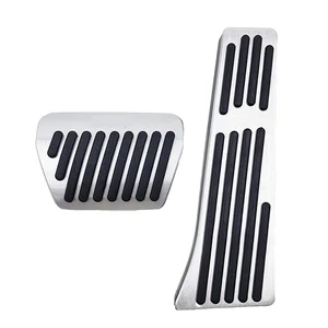 Equation Leopard Titanium 7 Accelerator Brake Pedal Non-Perforated Interior Kits Non-Slip Metal Pedal