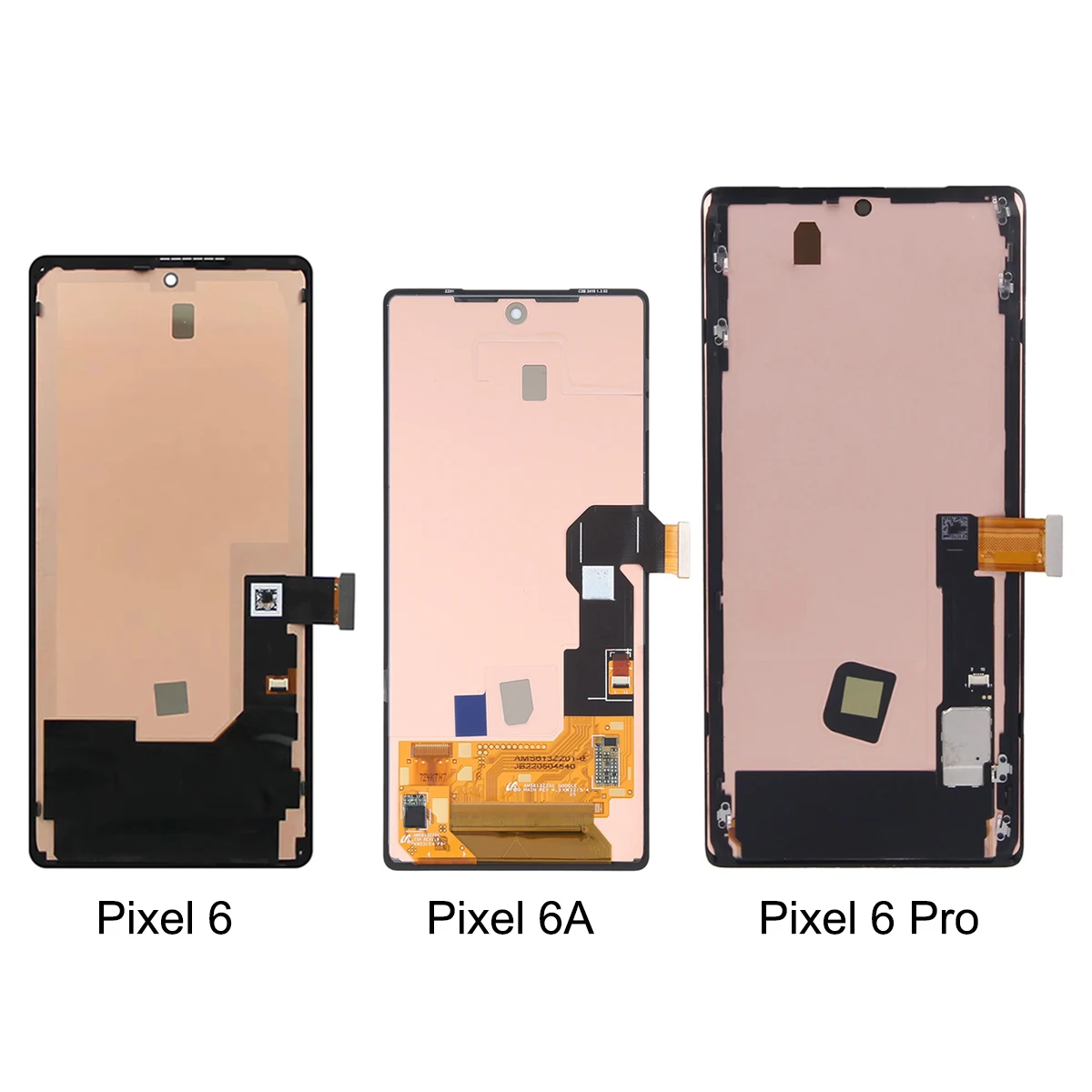 Google Pixel 6用モバイルフォンLCD、6.4インチディスプレイ交換用