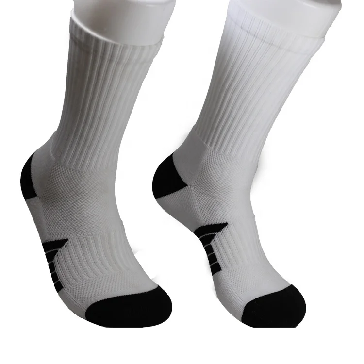 Basketball Sports Design Mens Black Socks