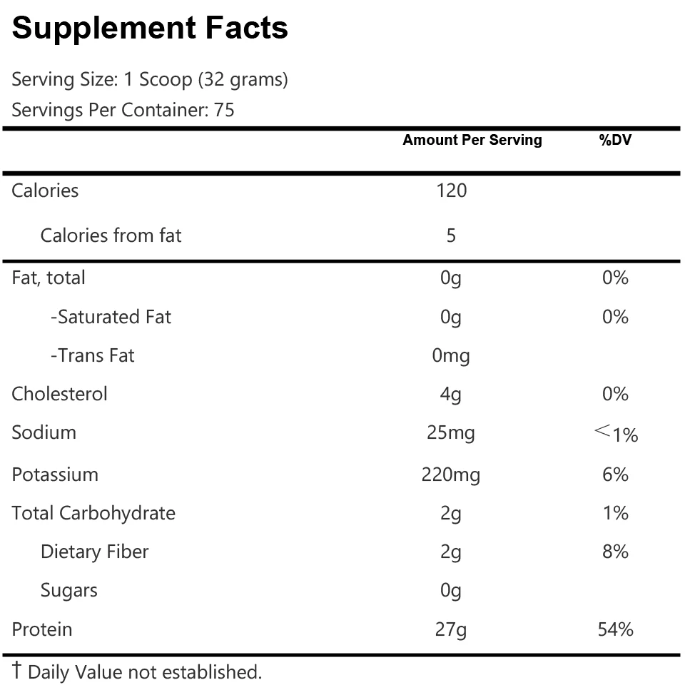 Private Labels Organic Plant Based Protein Weight Loss Vegan Protein