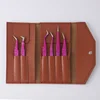 Spray gradient Angel brown leather bag 6-piece set