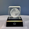 5 cm square black touch base for moon