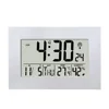 Silver-colored radio-controlled clock (exclusively for Germany)