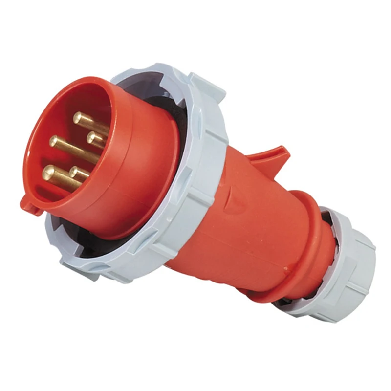 Saipwell ABS IP67 4P 32Amp CEE/IEC Surface Mounted Socket Cee Ceirsiec Industrial Plug Electrical Plugs and Socket