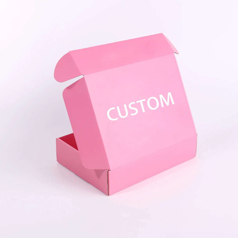 Recyclable Corrugated Foldable Gift Packaging Custom Print Three Layer Strong 2025 Trending Look Paper Shipping Mailer Box