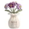 Purple Myosotis sylvatica doll