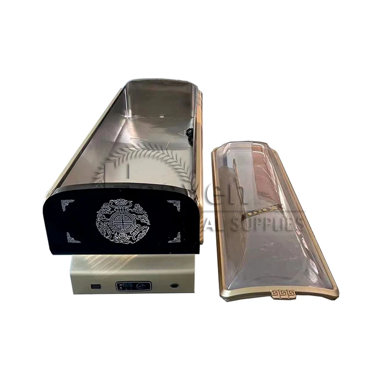 European Style Coffin Refrigerator Funeral Equipment Mortuary Freezer with Air Condition for Frozen Coffin Caskets