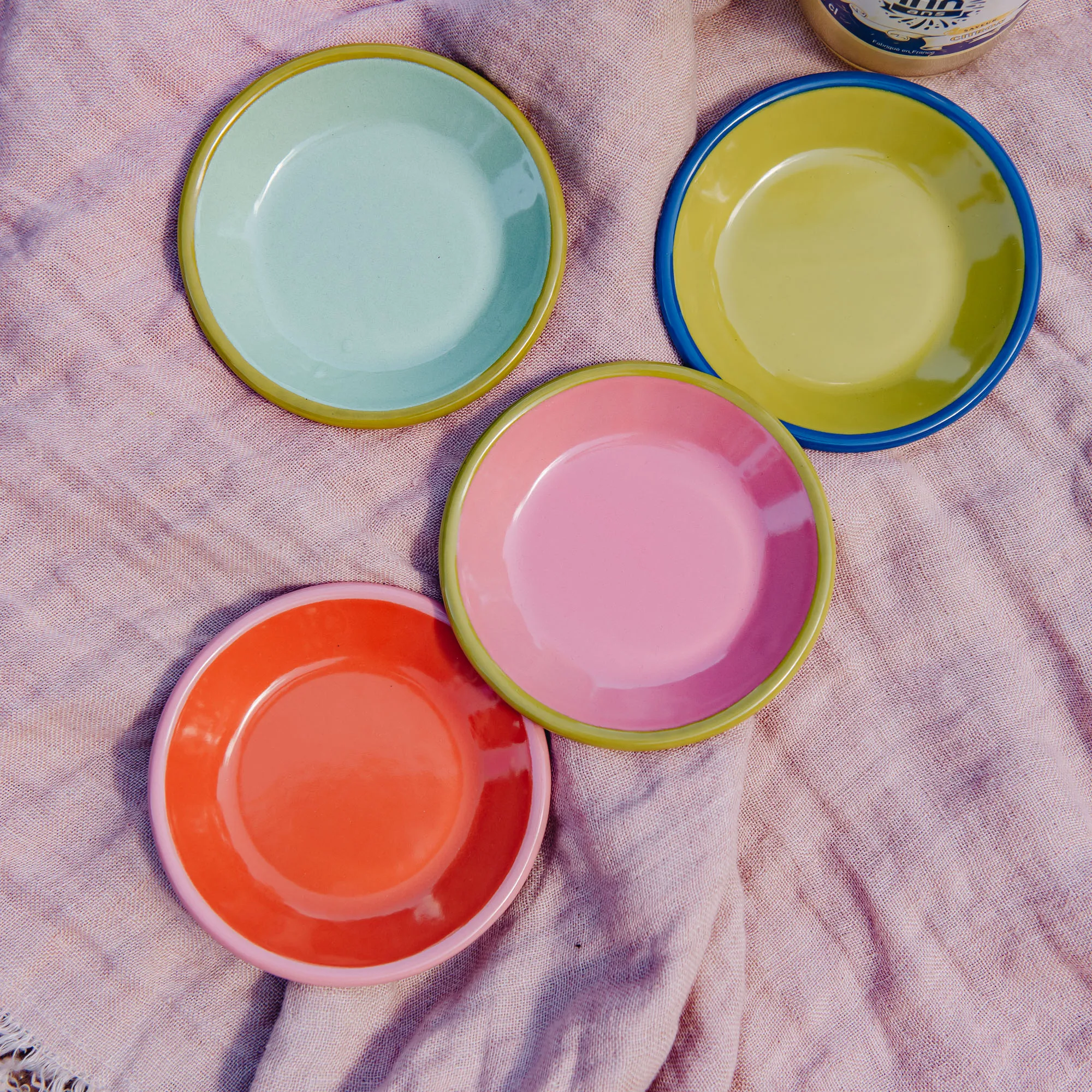 Non toxic decal customized solid color logo printing cast iron enamel ...