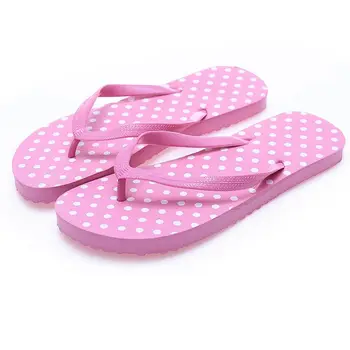 Slides Custom Logo Beach Summer Casual Flip Flops Sandals For Women And Ladies