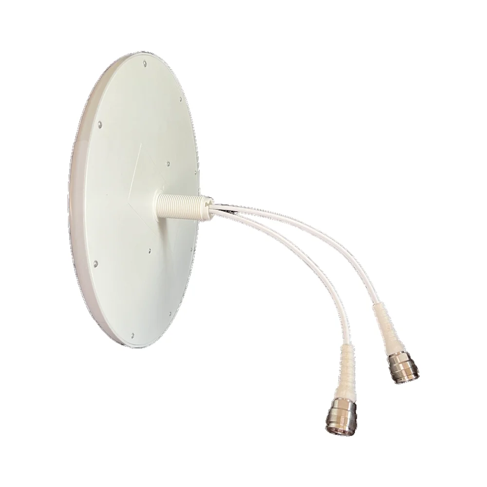 DC-Grounded Communications 617 6000MHz Dual Horizontal-Polarized 20W Ceiling-Mounted Multi-Band Omni-Directional Antenna