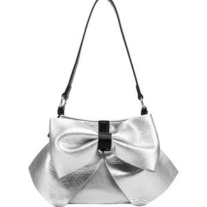 Wholesale 2026 New Arrival Women's PU Leather Handbag Zip Closure Fashion Butterfly Design OEM ODM Service Women's Shoulder Bag