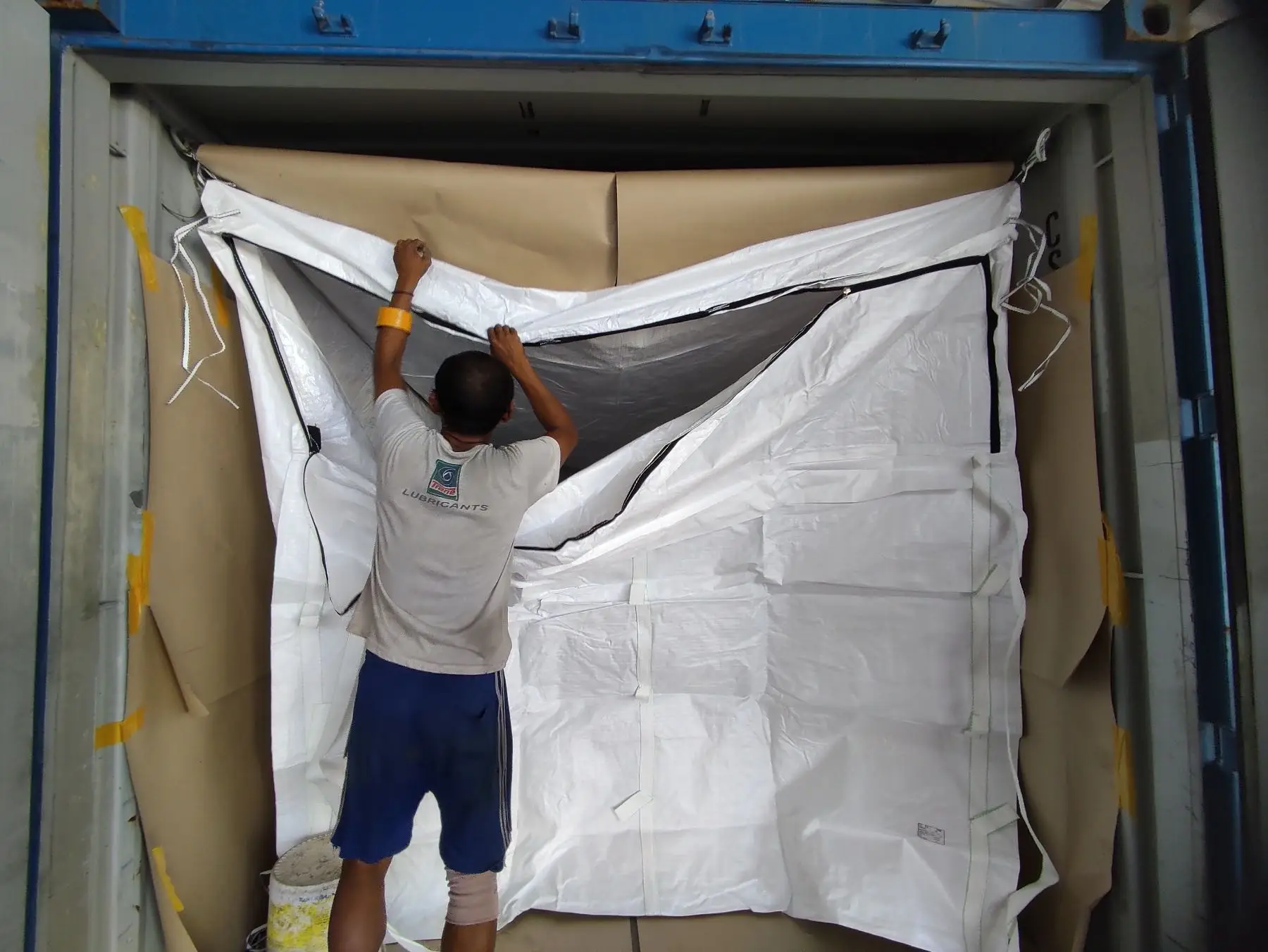 Container Filler Bags 20ft/40ft Container Liner Bags - Durable PP Woven Solutions