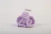Angel scented candle purple (french lavender)