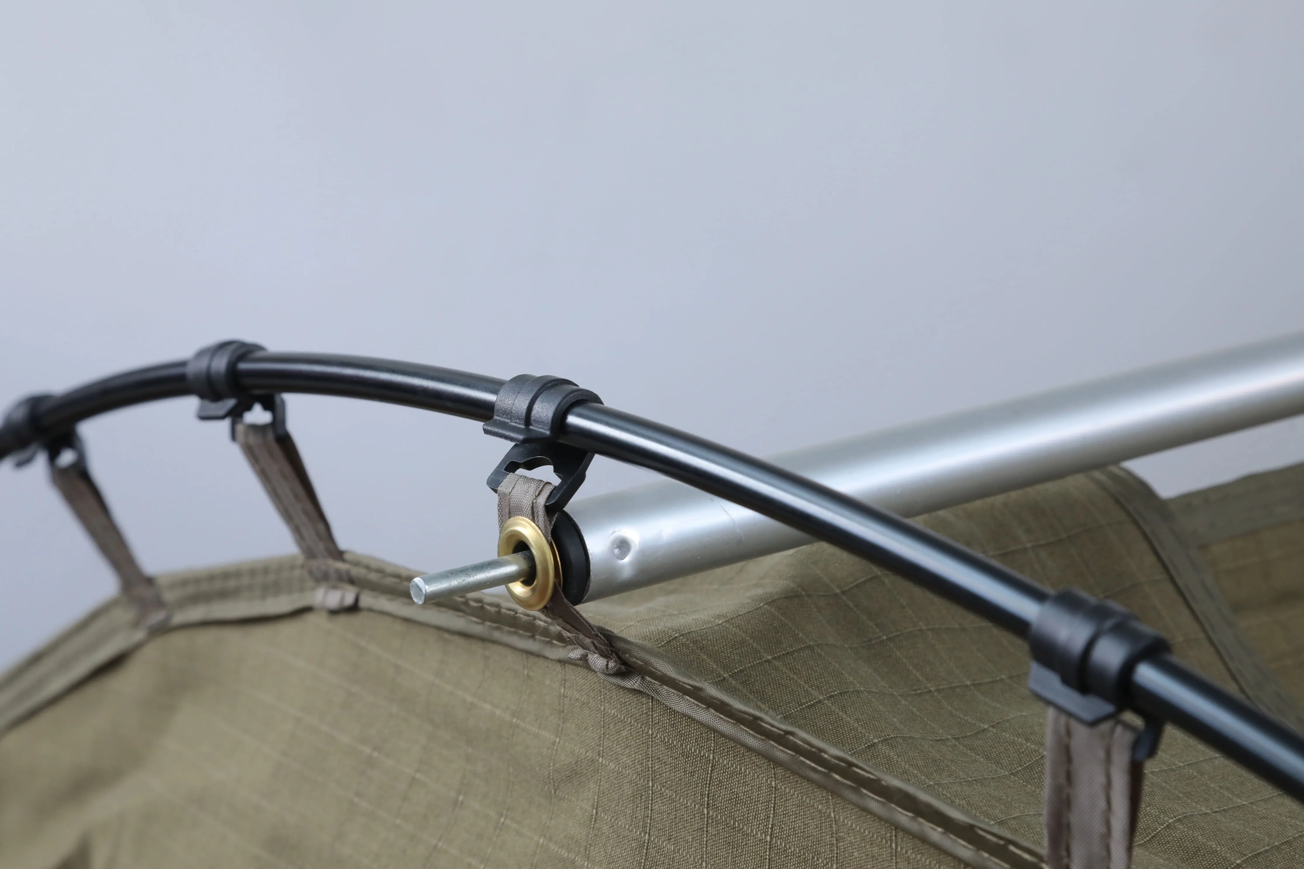 Outdoor Camping Hiking Waterproof Ripstop Canvas Fabric Portable Single