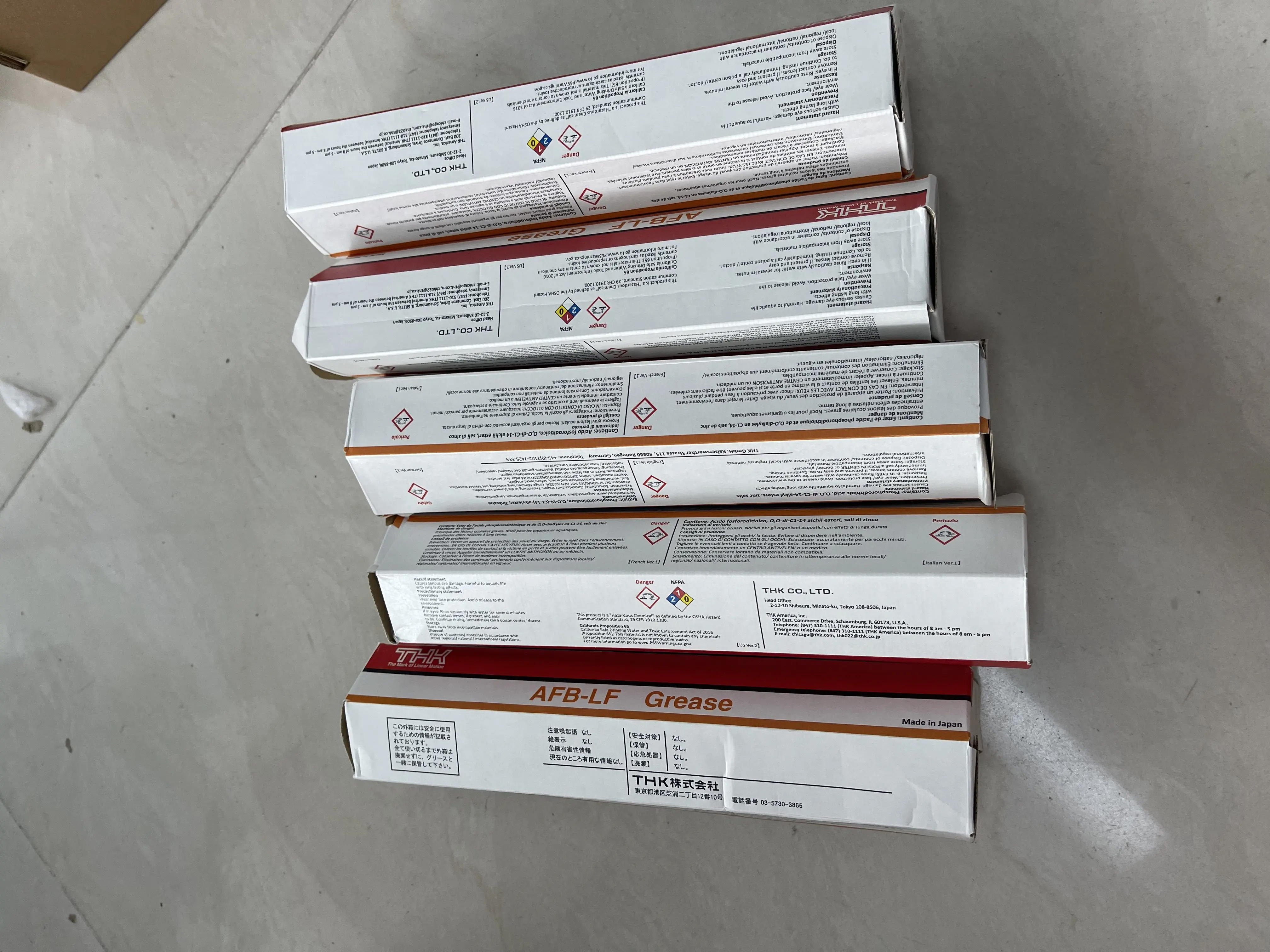 THK Lubricating Grease AFB-LF Grease