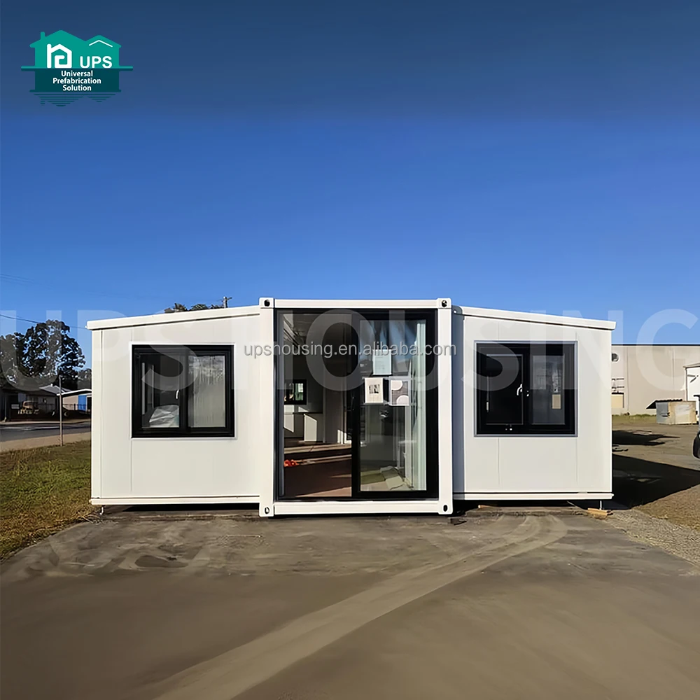 20ft & 40ft Expandable Container House Steel Folding Office/Villa Sandwich Panel Material for Apartment Use