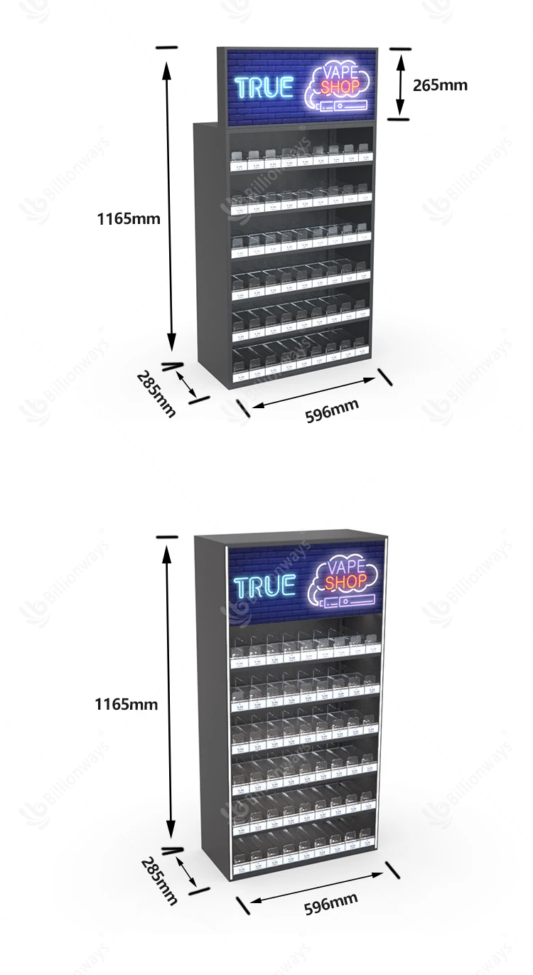 Counter Top Drawer Type Cigarette Rack Tobacco Cigarette Display
