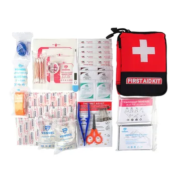 Nylon Mini First Aid Kit Home Office Emergency Kit Customize Available for Travelling Car Use