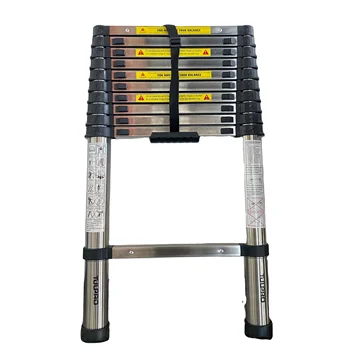 Original Black 3.2M Best-selling Stainless Steel Telescopic Ladder for home and work