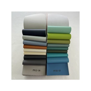 Artificial Green PVC Leather Leather FabricGuangzhou Custom Colors Waterproof Rolls Material Sheet for Furniture Sofa