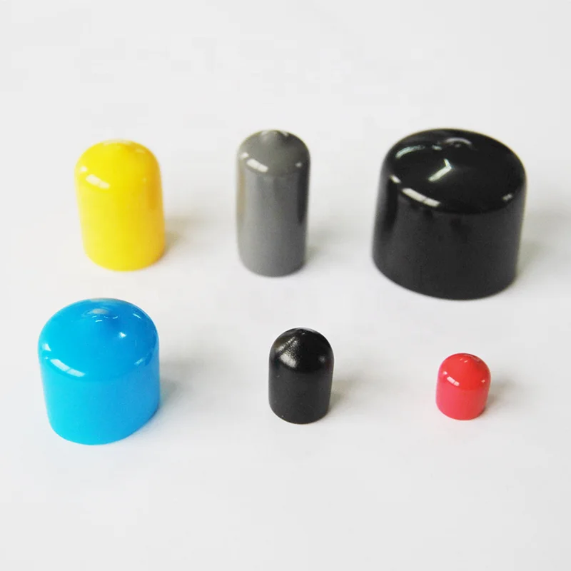 Pvc End Caps Straight Connector Plastic Dust Vinyl End Cap Connector ...