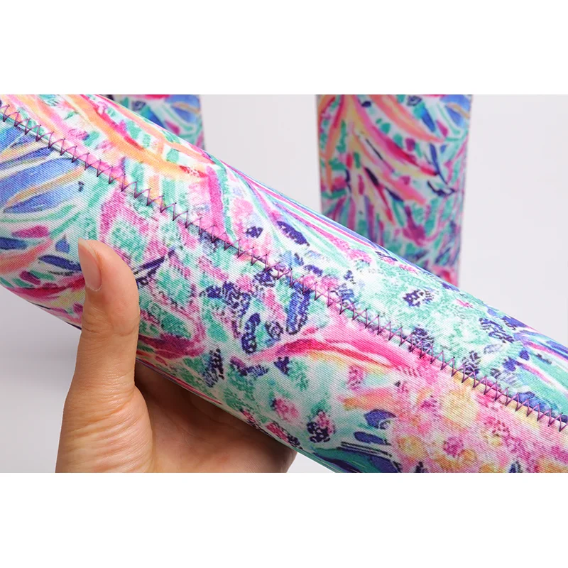 Custom Neoprene Single Double Wine Glass Stubby Holder Cooler Beer