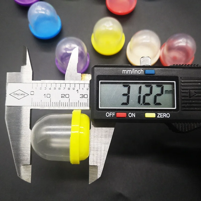 Оптовая продажа, 1 дюймовая пластиковая пустая игрушечная капсула в виде желудка оптом