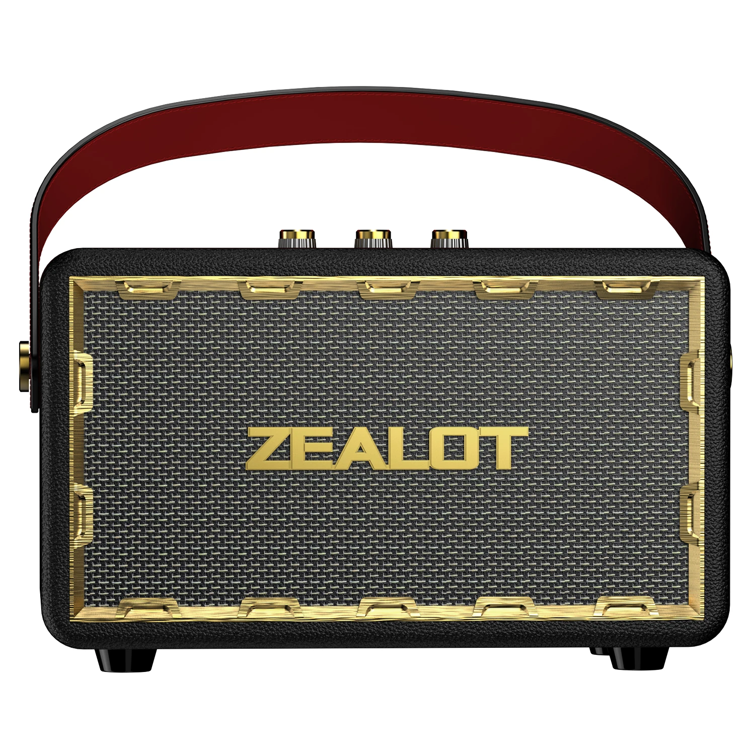 ZEALOT MT01M 60W ワイヤレススピーカー TWSテクノロジーを搭載したレトロなポータブルワイヤレス