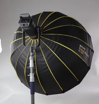 Triopo KL-105 105CM Easy Lock Collapsible Silver Beauty Dish Diffuser Speedbox Quick Folding Softbox With Bowens Mount for Stu product image